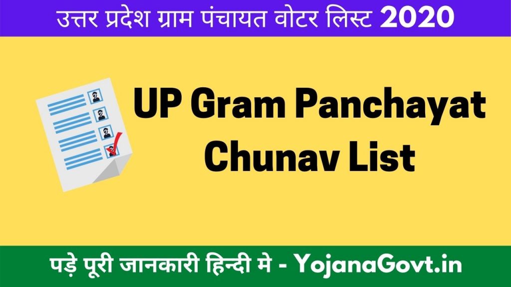 UP Gram Panchayat Chunav List 