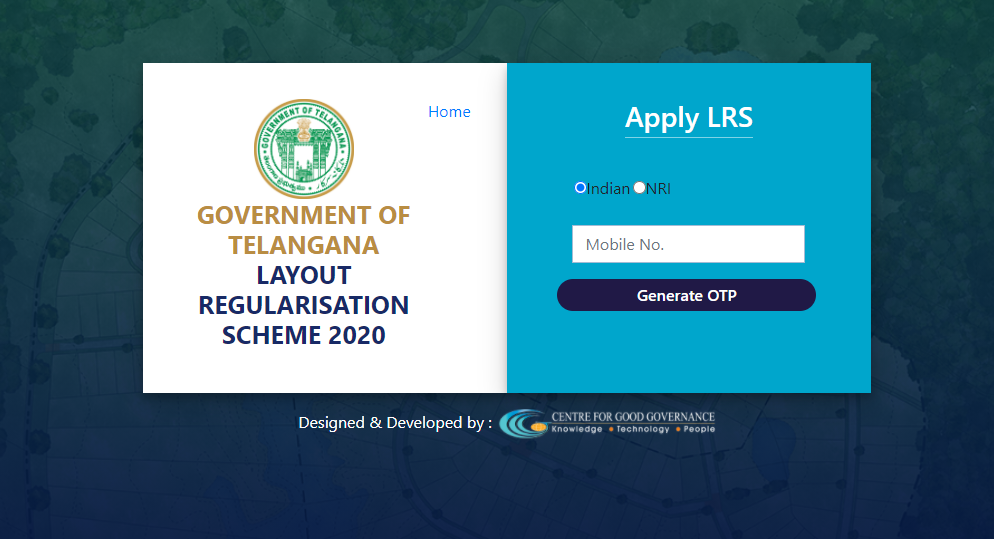 Telangana LRS Scheme status