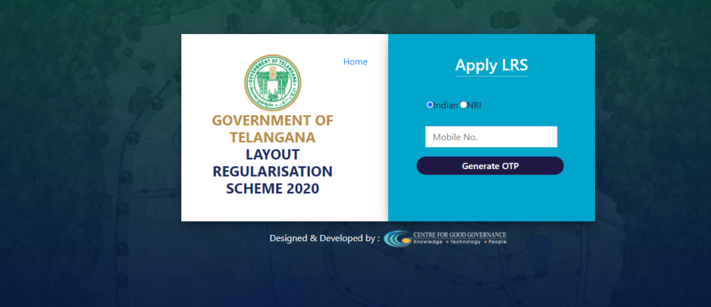 Telangana LRS Scheme application 