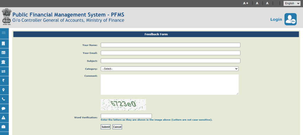 PFMS Scholarship Scheme
