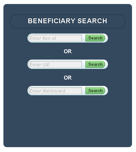 Search Beneficiary List 