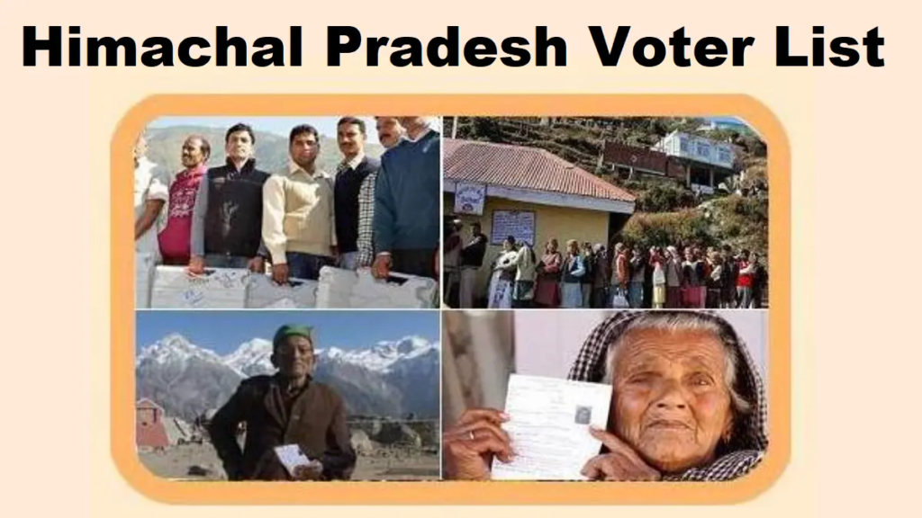 Himachal Pradesh Voter List 