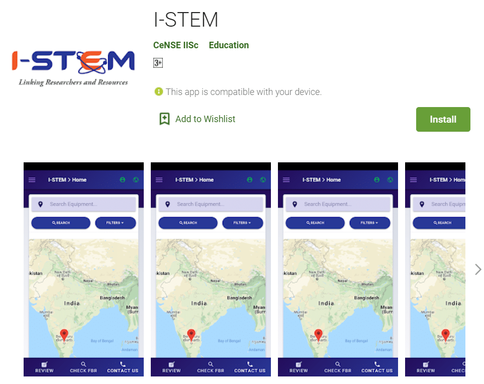 Mobile Application I-STEM Portal 