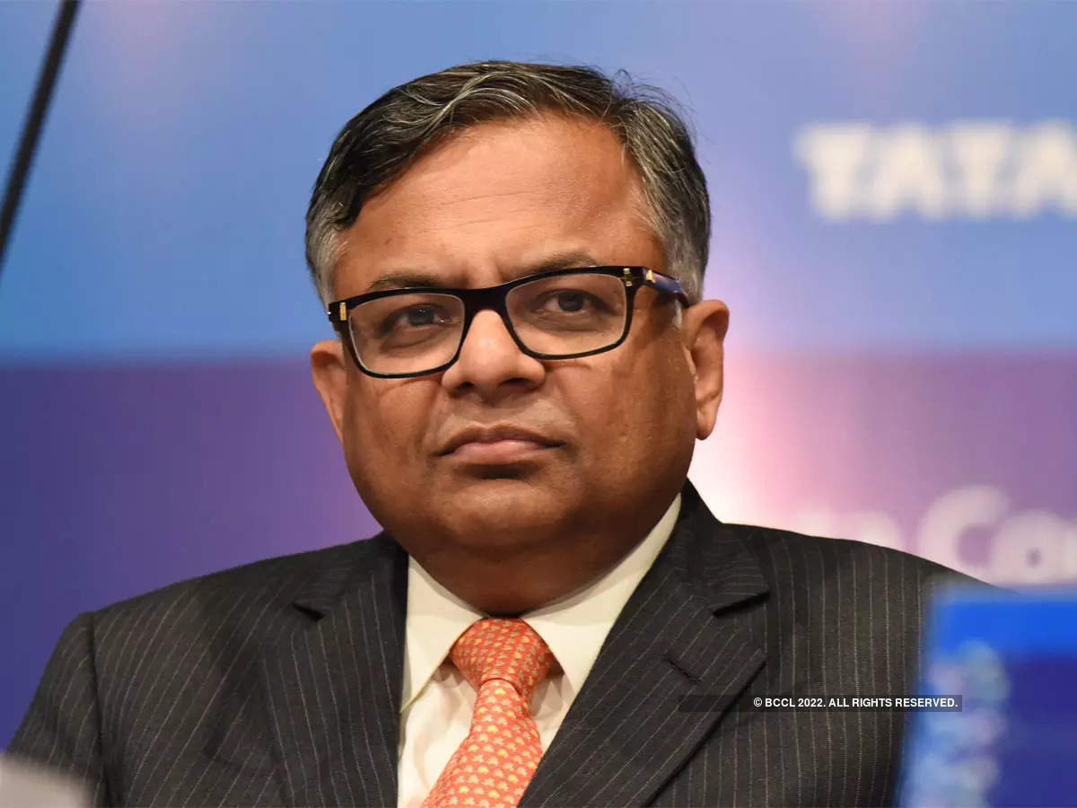 N Chandrasekaran: Tata Sons chief N Chandrasekaran appointed as chairman of  Air India - The Economic Times