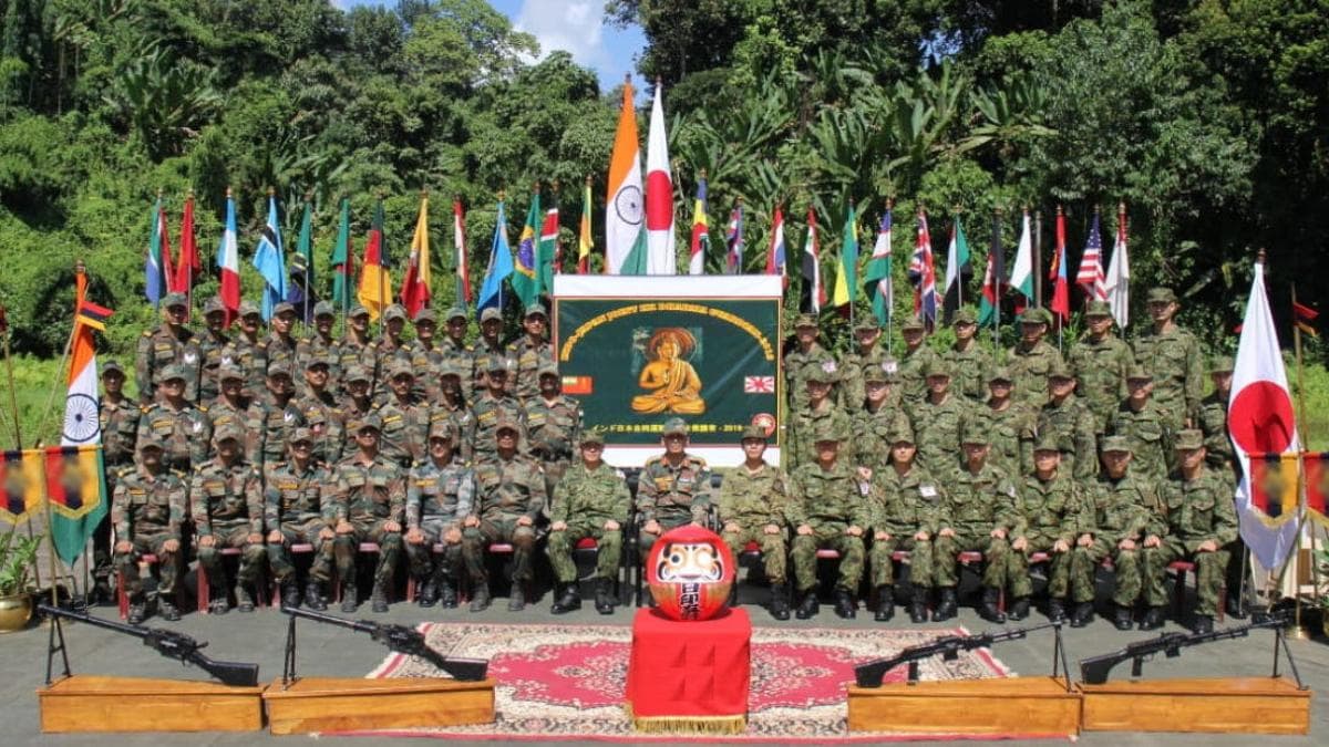 Indo-Japan joint military exercise Dharma Guardian commences in Mizoram -  India News