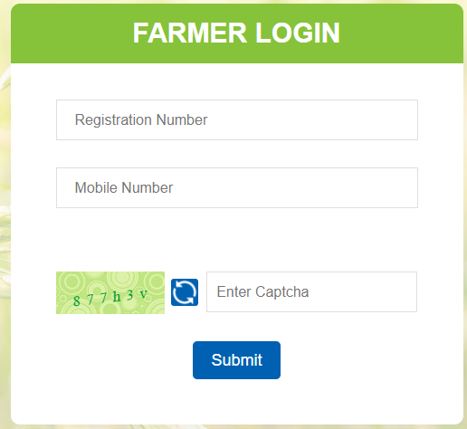 Status Of Farmer Registration