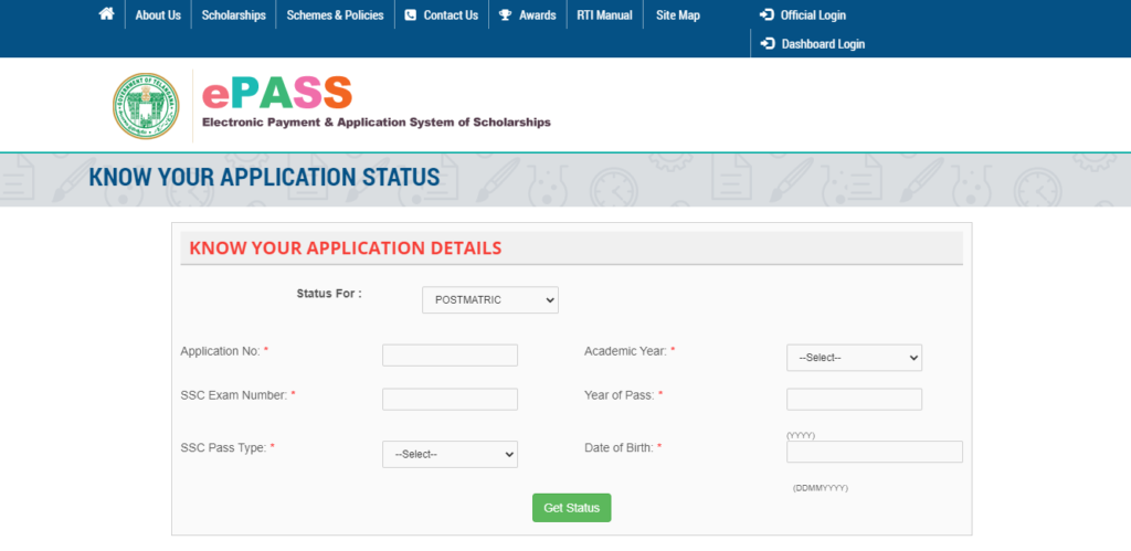 Ts ePass Renewal Registration
