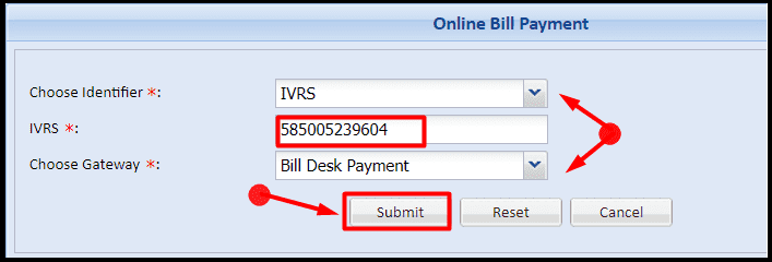 Enter Your INVR Number For Downlaod MP Bijli BIll