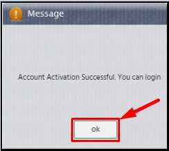 MP Online Portal Account Activated Successfully