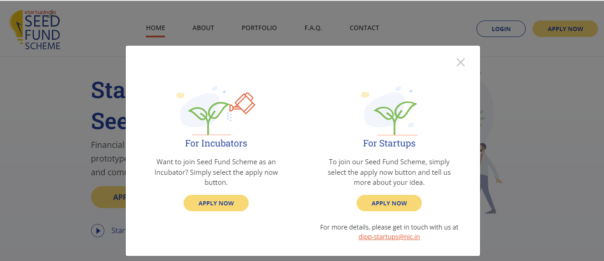 Apply For Startup India Seed Fund Scheme for Incubators