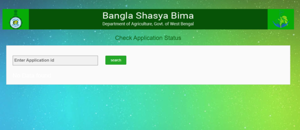 Steps to Check Bangla Shasya Bima Application Status